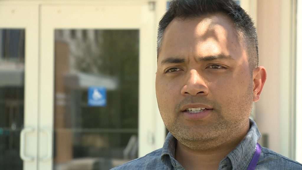 Jesse Bush, director of health promotion for Weber and Morgan counties. (Photo: Mike Anderson, KSL TV)