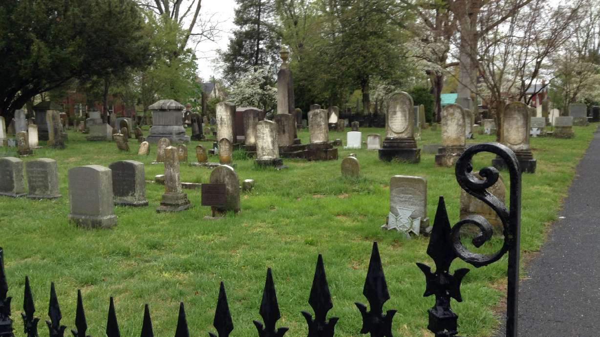 The Stonewall Jackson Memorial Cemetery.