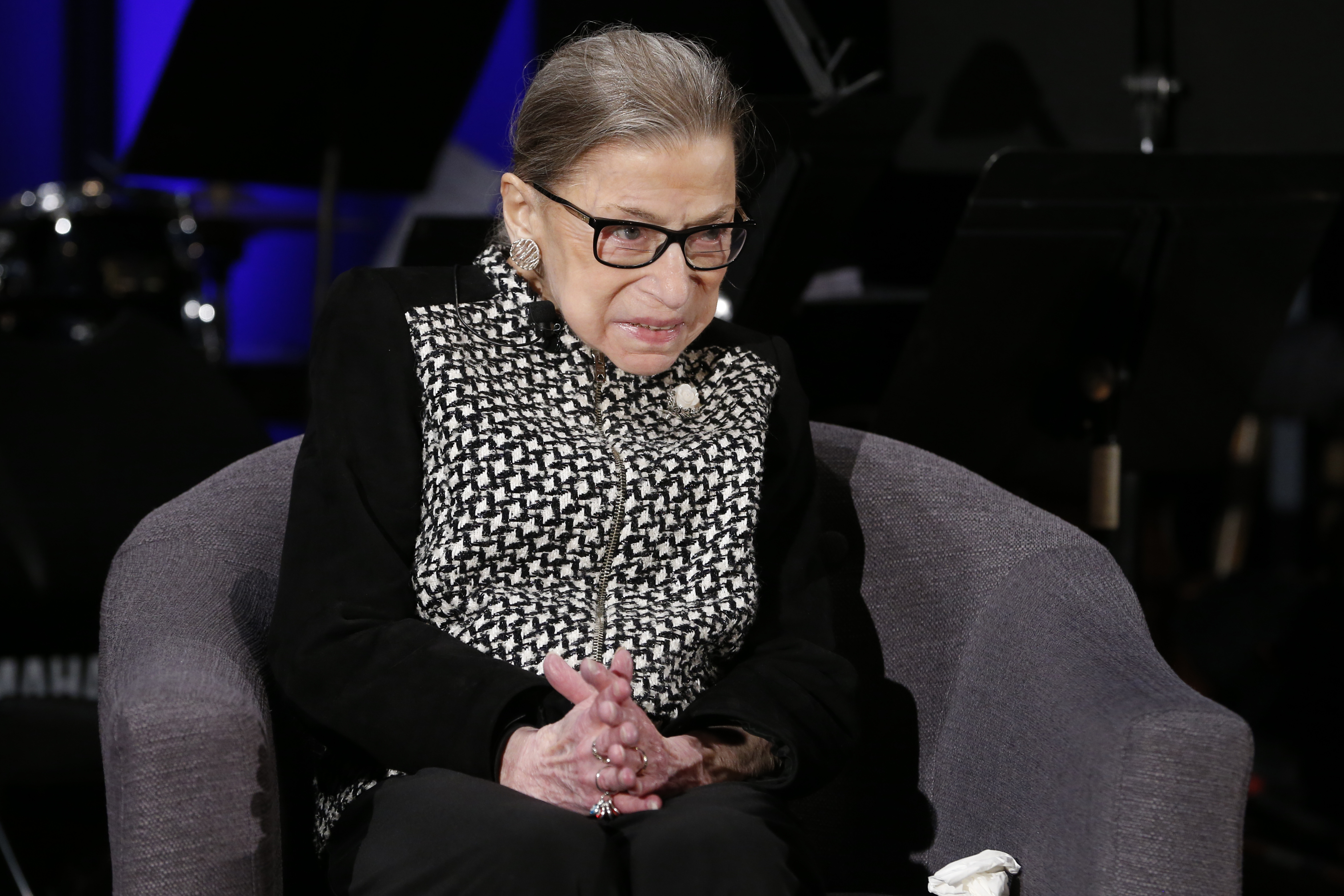 Justice Ruth Bader Ginsburg released from hospital