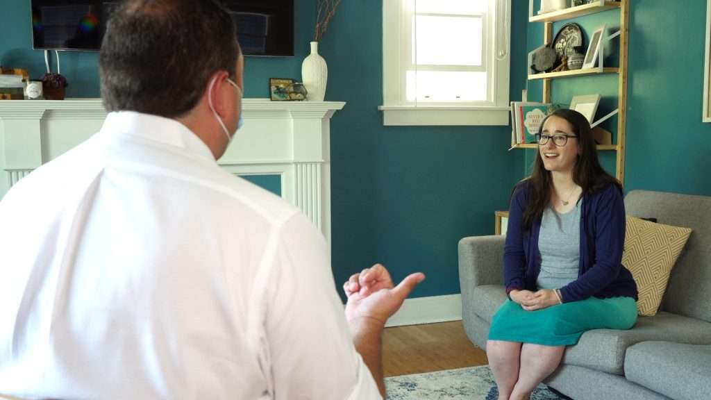 Lindsey Heinig talks with KSL Investigator Matt Gephardt Wednesday, July 15, 2020. (Photo: KSL TV)