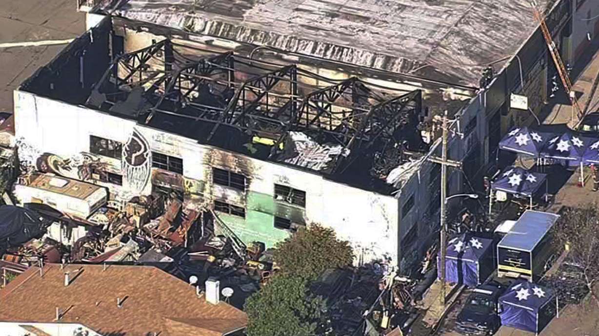 Oakland to pay $32.7M to settle deadly warehouse fire suits