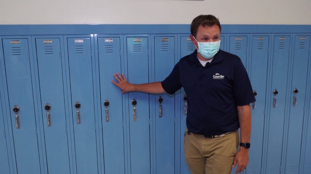 Ben Horsley, spokesman for the Granite School District, talks to KSL TV Thursday, July 16, 2020. (Photo: KSL TV)