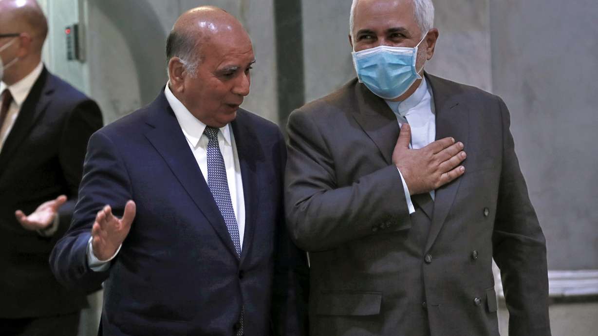 Iran FM visits Baghdad ahead of Iraq PM trip to Saudi Arabia