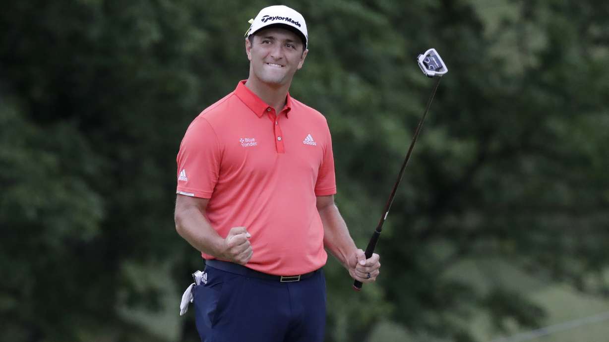 Rahm's wild day ends with Memorial win and No. 1 ranking