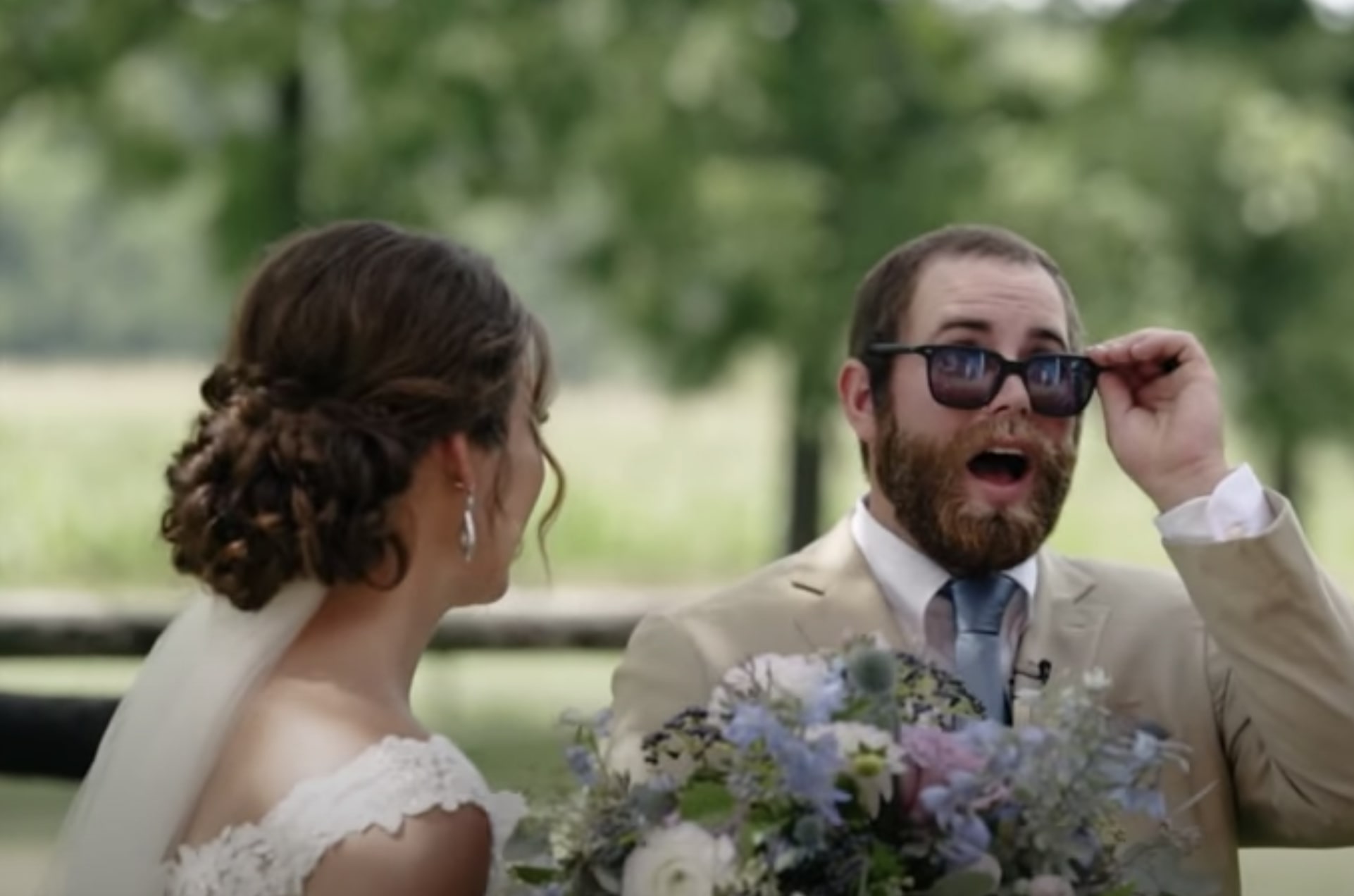 Have You Seen This? Groom gets emotional over bride's special gift