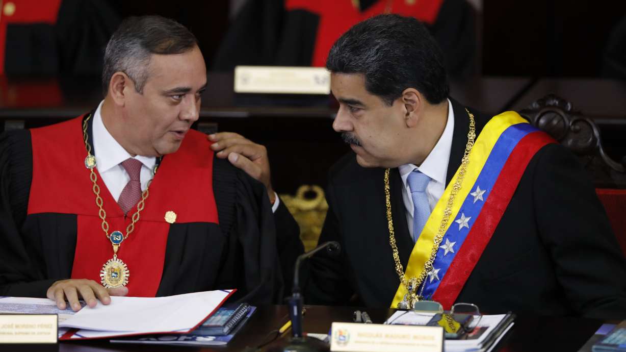 US offers $5M bounty for top Venezuela judge, Maduro ally
