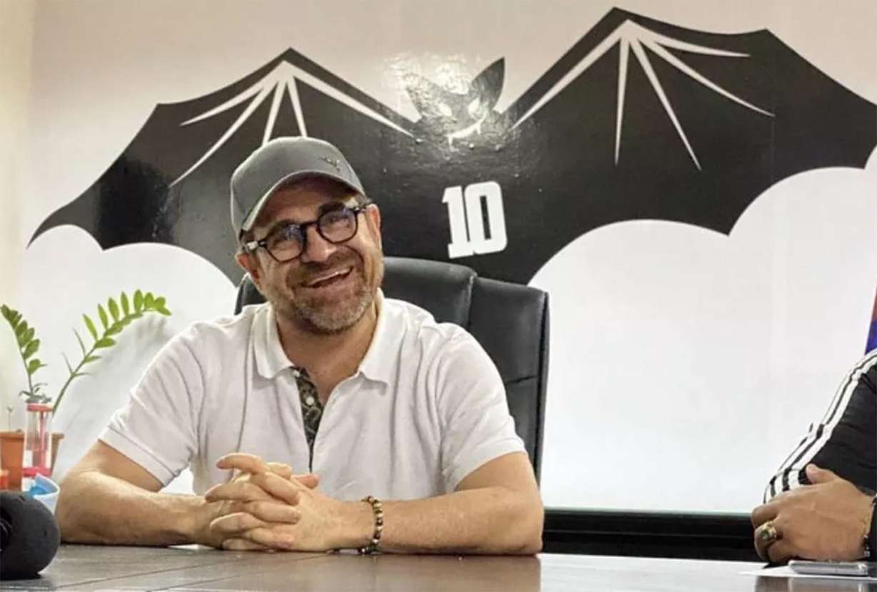 Gov. Rafael Lacava, who goes by the nickname “Dracula” and sees himself as a kind of modern-day real-life Batman, as seen on his Instagram account in 2020. Screenshot from Instagram video