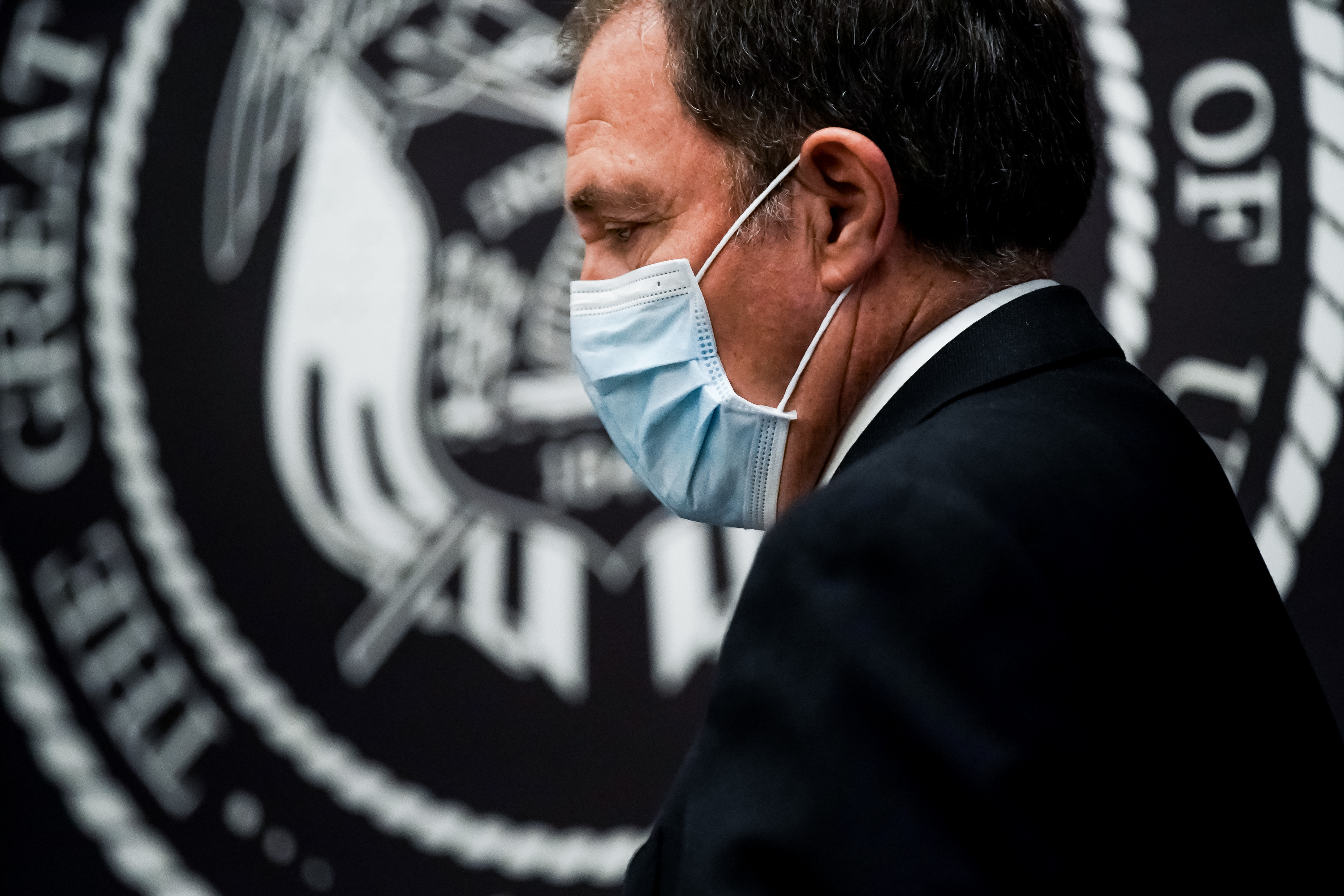 Gov. Gary Herbert walks to the podium to take questions during a press briefing at the Capitol in Salt Lake City on Wednesday, July 22, 2020. (Photo: Spenser Heaps, KSL)