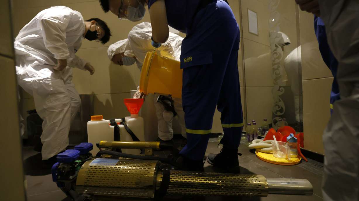 The Latest: S Korea has 100+ cases for 1st time in 4 months