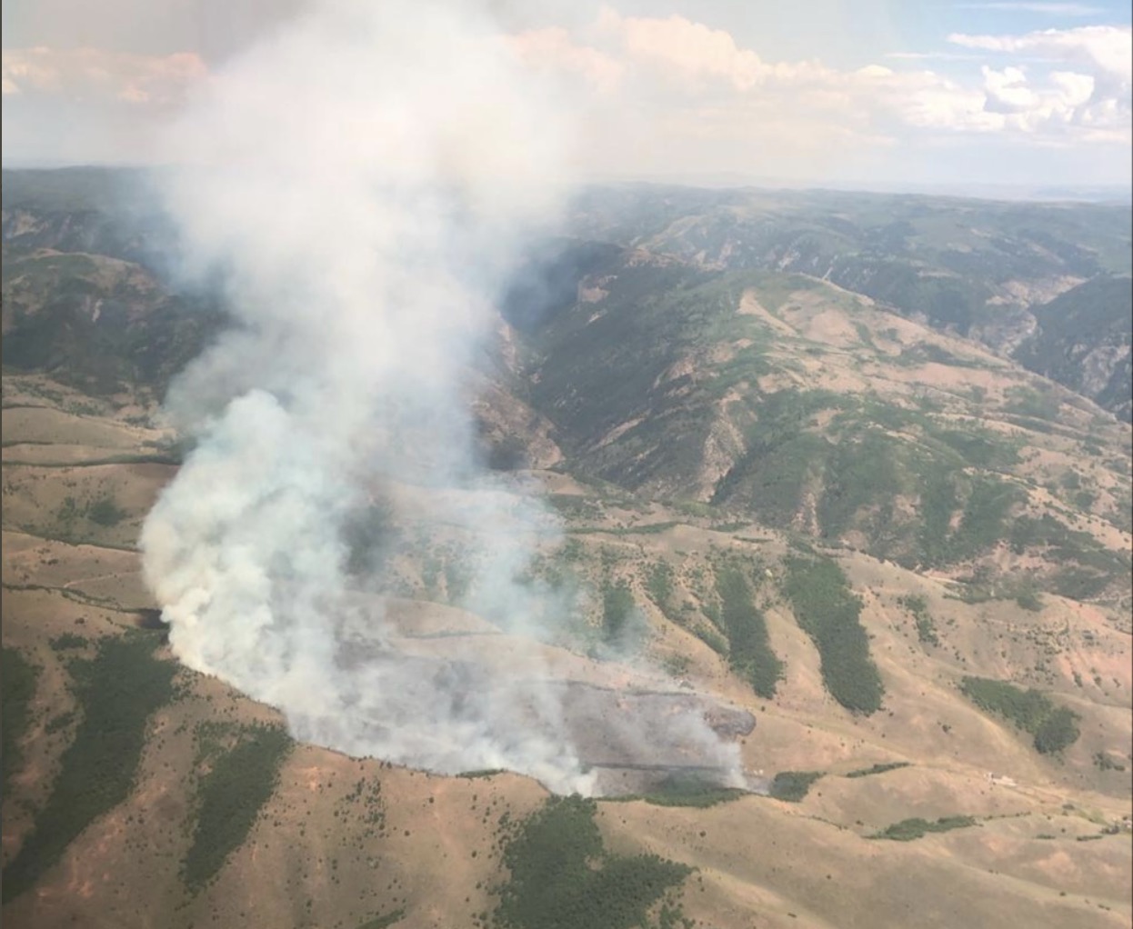 The Water Hollow Fire.