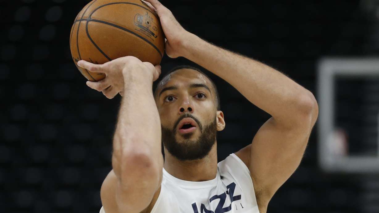Rudy Gobert and Donovan Mitchell show connection in win over Heat