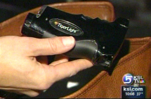 Pepper Spray and Flashlight Combined into One Product