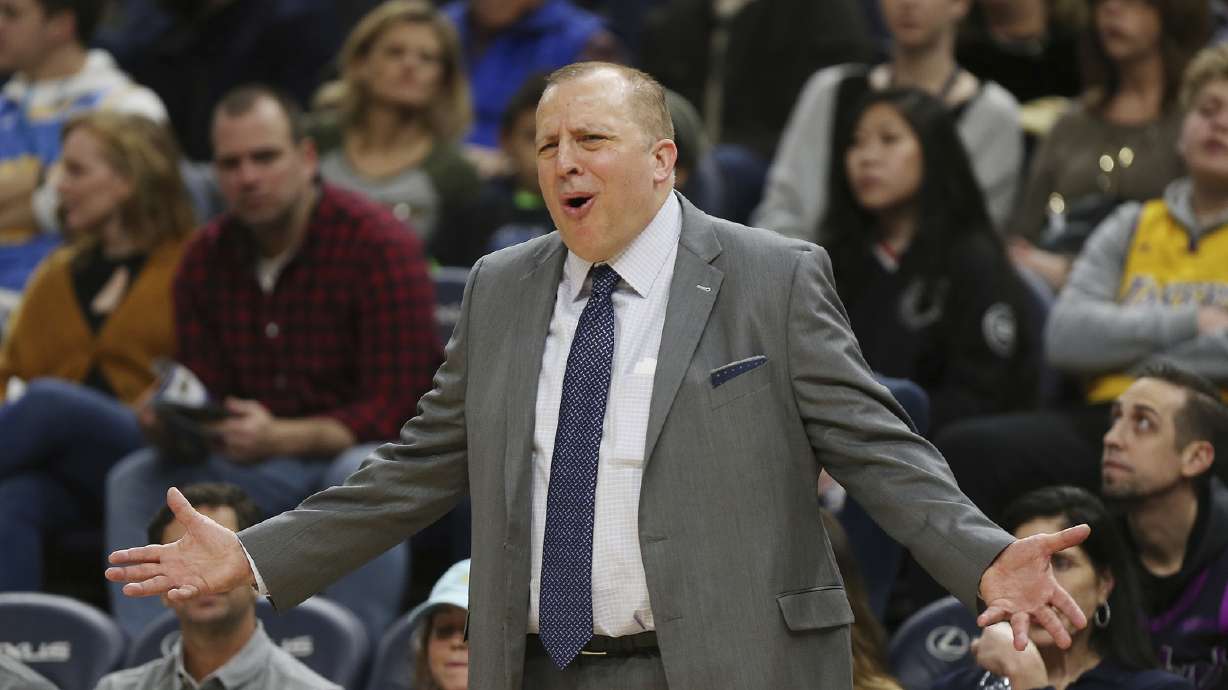 Knicks bring Tom Thibodeau back to New York as new coach