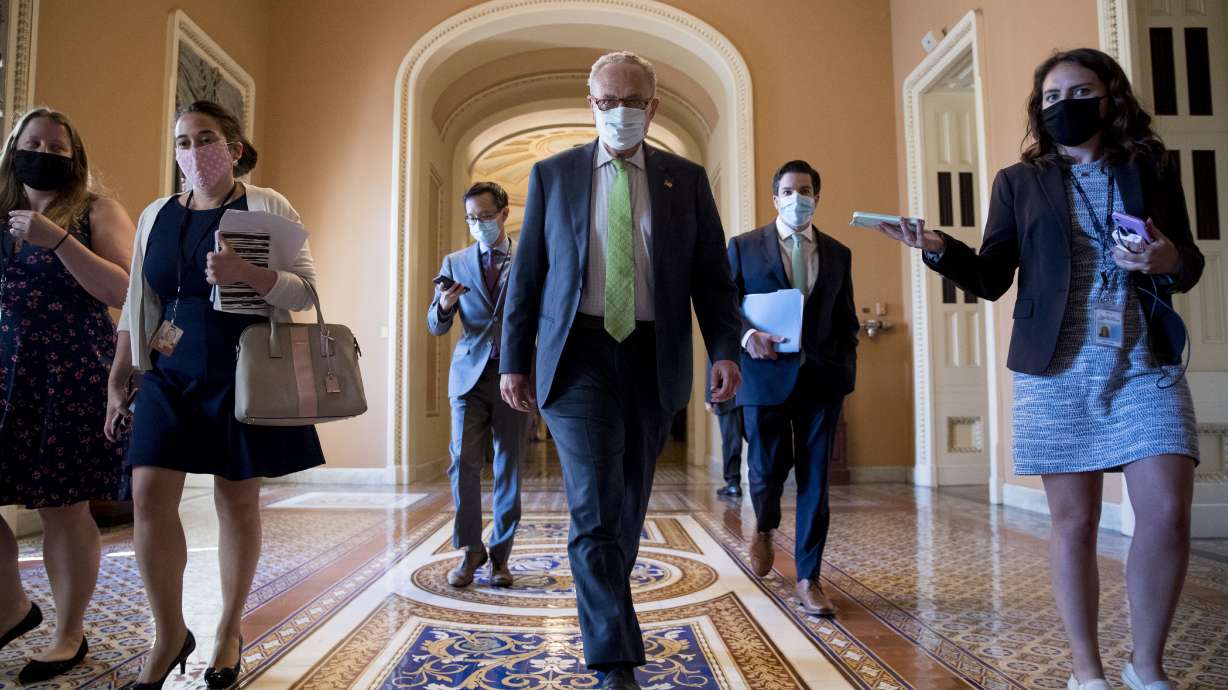 In sprawling Capitol, leaders struggle to keep virus at bay