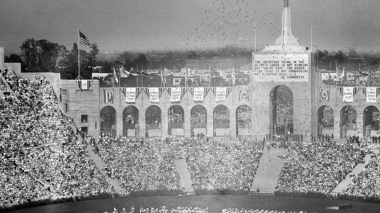 Los Angeles' first Olympics set template for future Games
