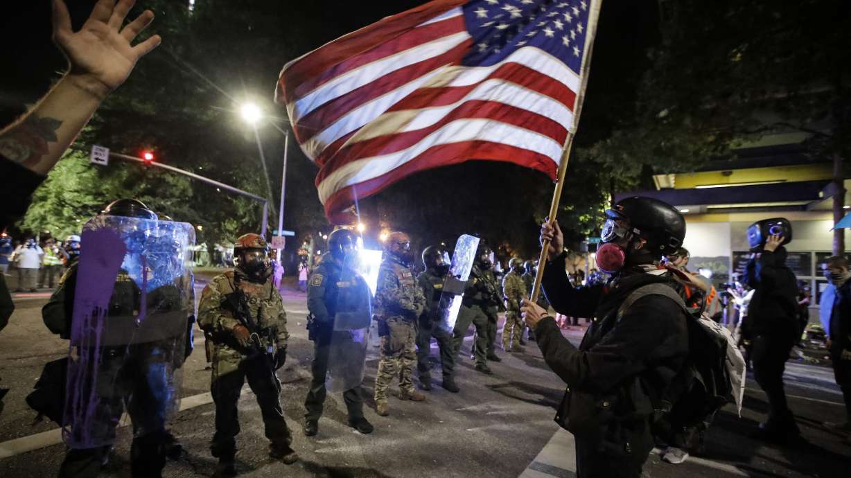 Oregon police try to tamp down nightly Portland protests
