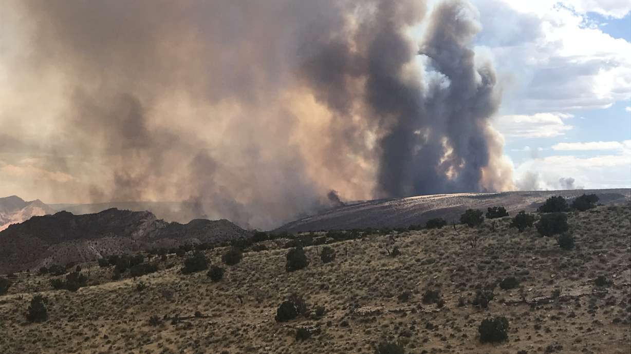 Wildfire updates: Evacuations ordered due to Hollow Fire in Sanpete County