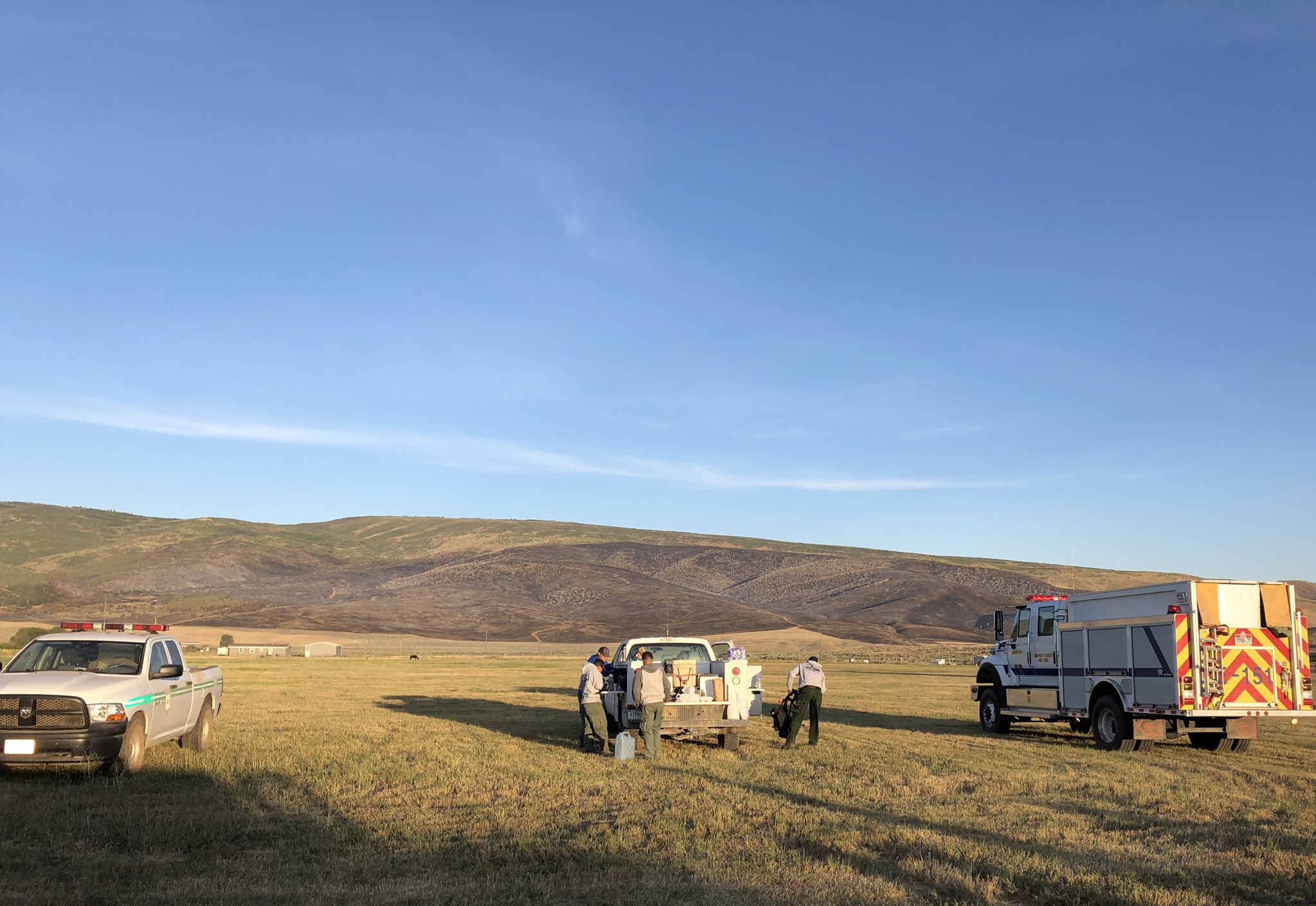 Wildfire Updates: Wyoming fire burns across Utah border in Daggett County