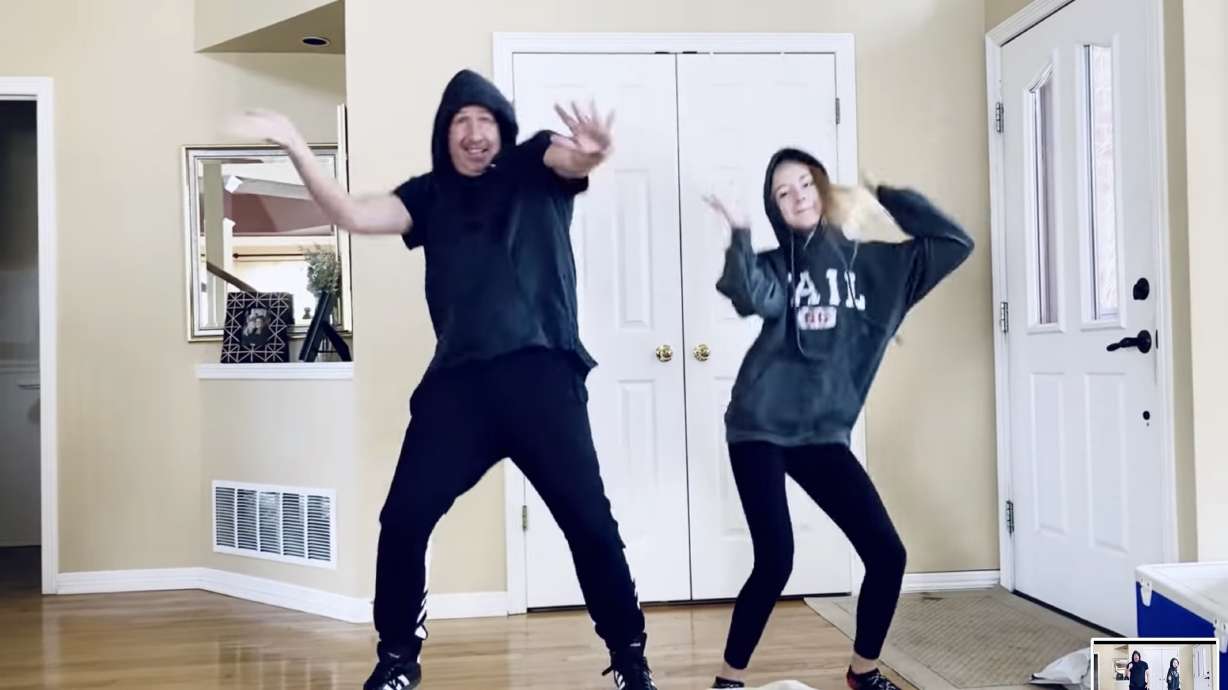 Have You Seen This? Dad smashes dance-off against daughter