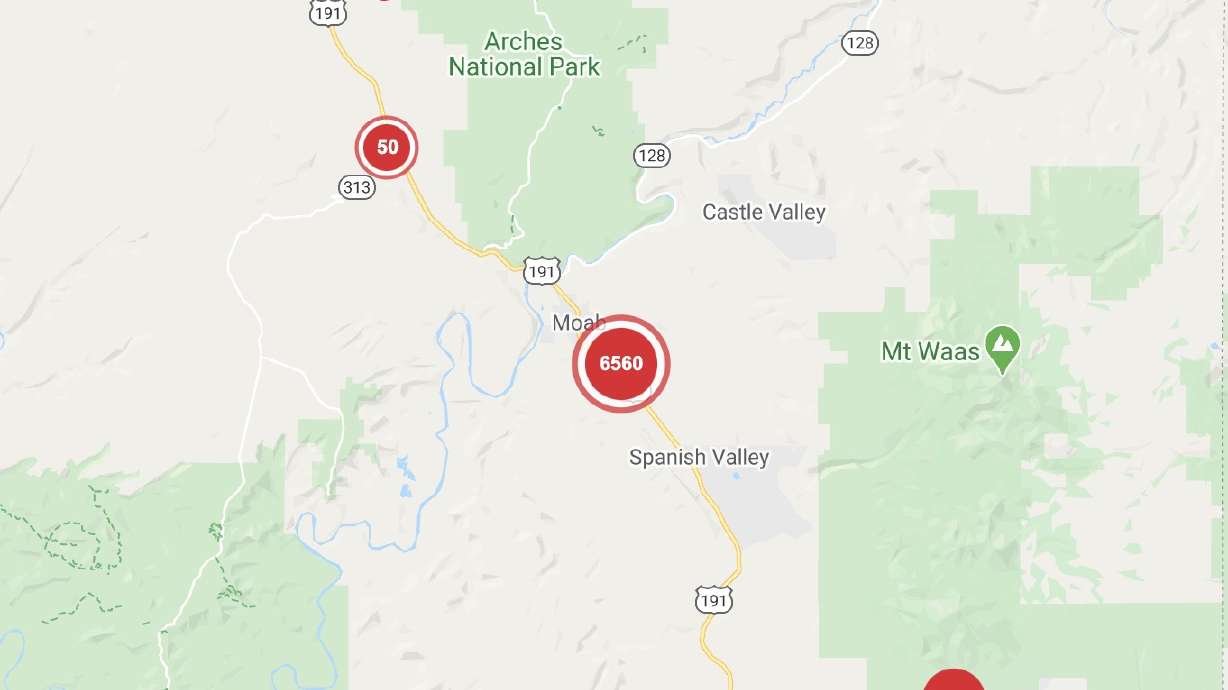 Power restored to more than 7K in Moab, US 191 reopened