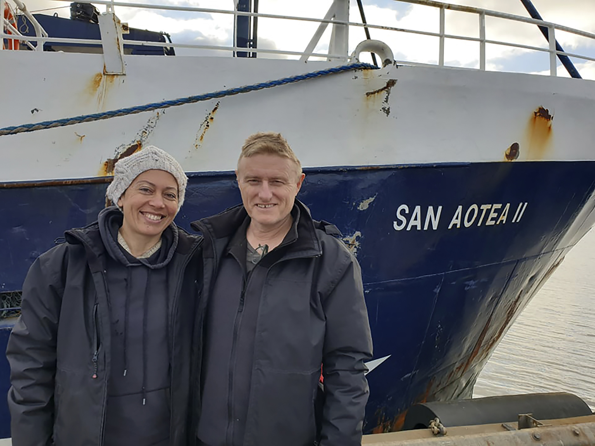 Stranded by virus, honeymooners hitch home on Antarctic boat