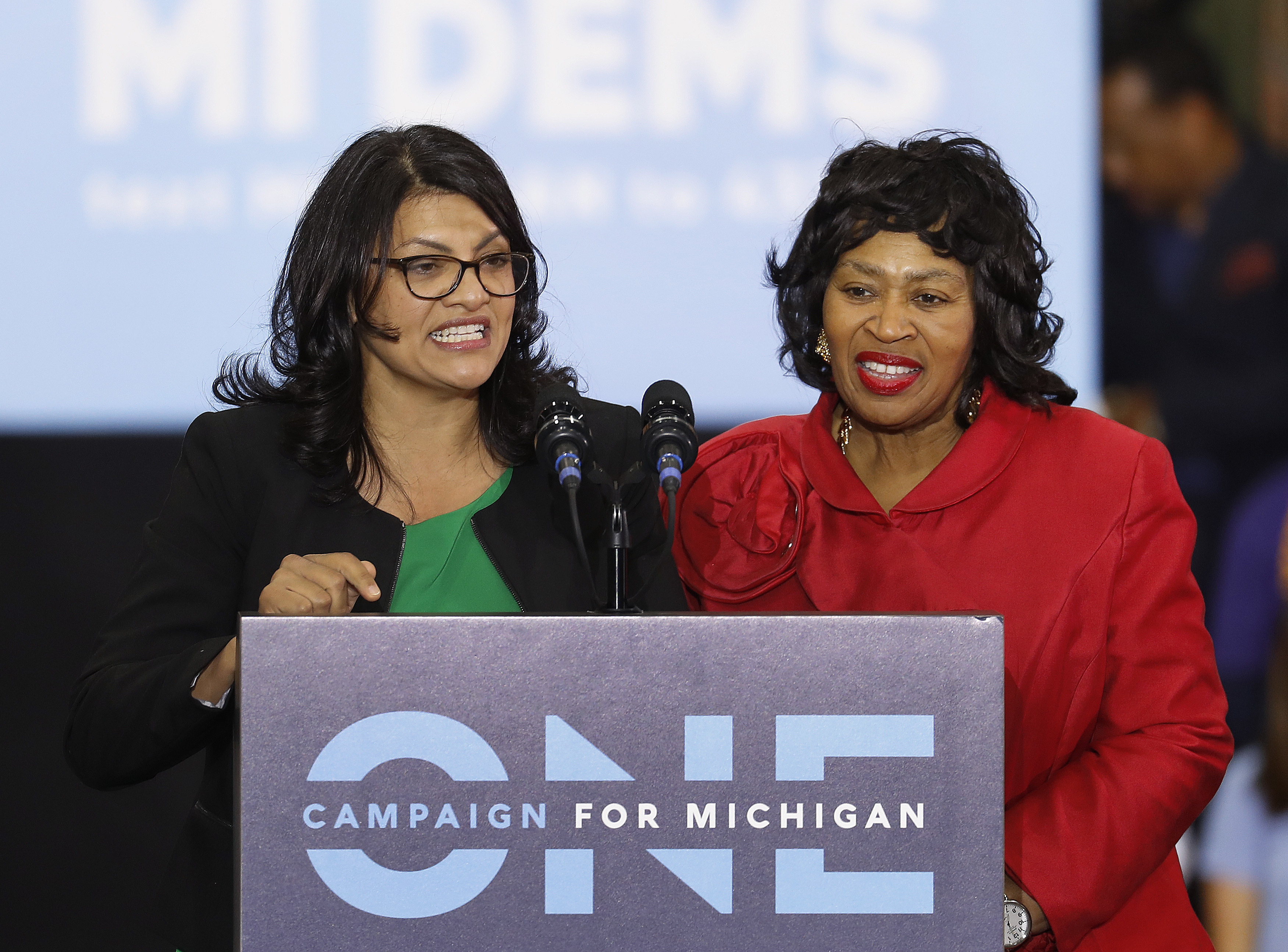 'Squad' member Tlaib leads in Michigan primary