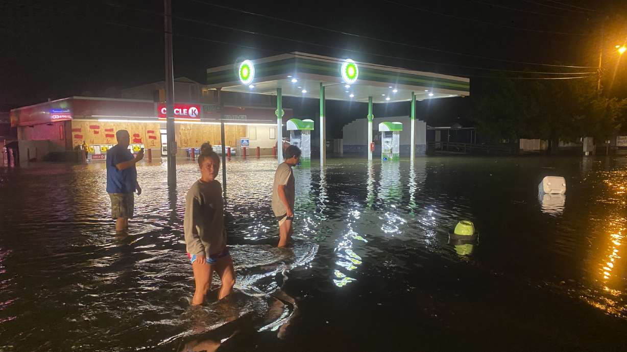 Isaias downgraded to tropical storm over eastern N. Carolina