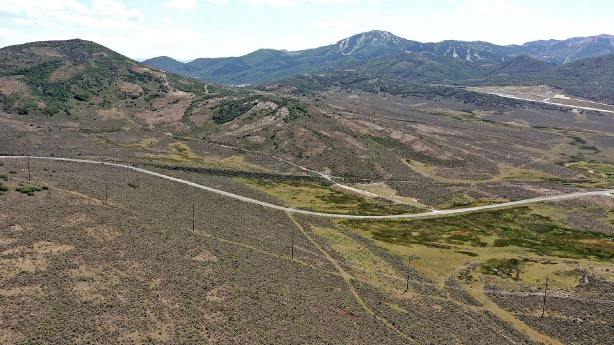 The town of Hideout wants to annex hundreds of acres from Summit County and Wasatch County, including the land pictured in Summit County on Monday, July 20, 2020.