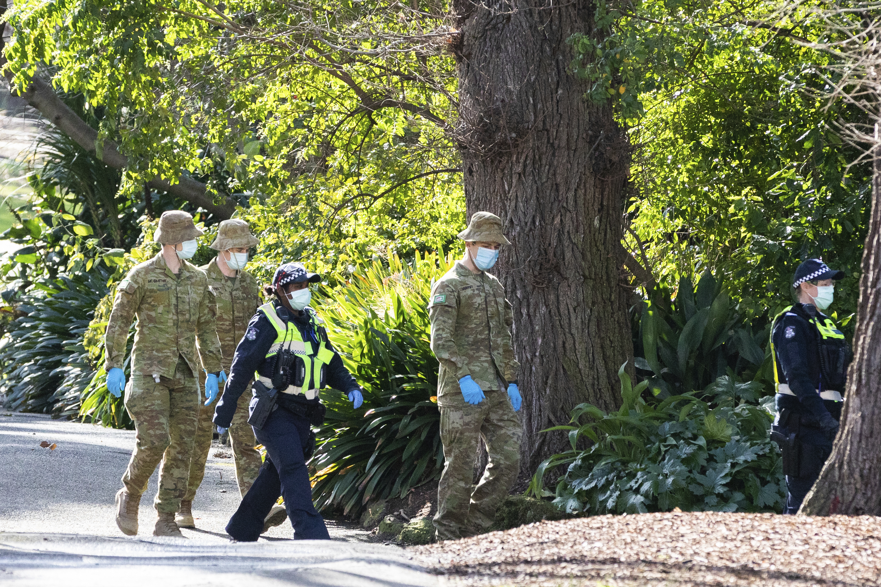 City streets drain of life in Australia's toughest lockdown 