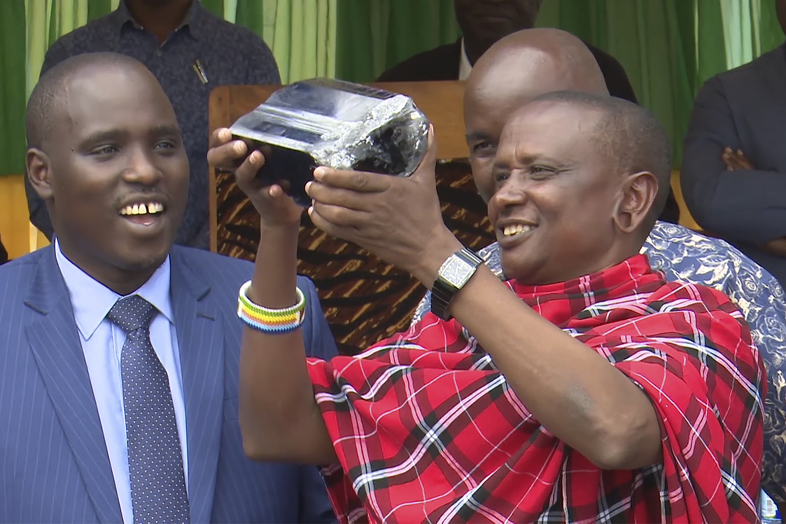 Tanzanian miner strikes it rich again with huge gem find 