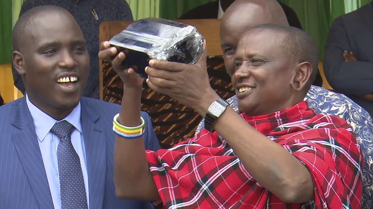 Tanzanian miner strikes it rich again with huge gem find