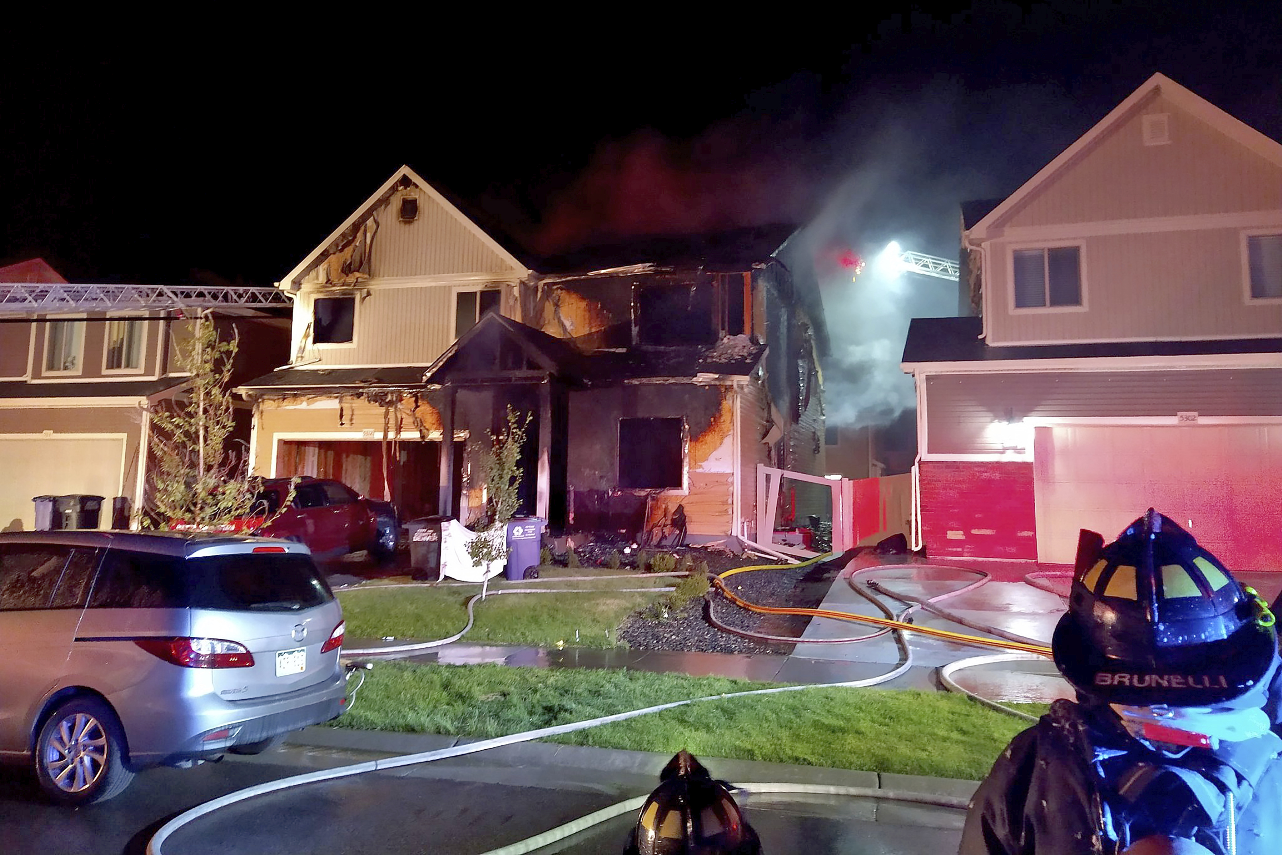 5 found dead in suspected arson fire at Denver home