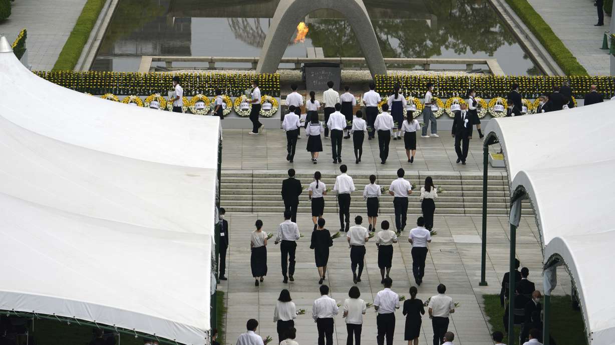 Survivors mark 75th anniversary of world’s 1st atomic attack