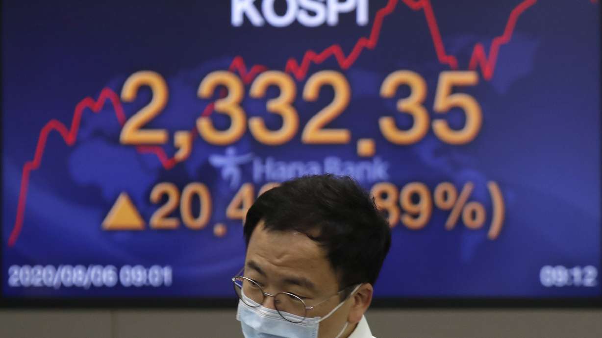 Asian shares skid amid virus woes, China-US trade tensions