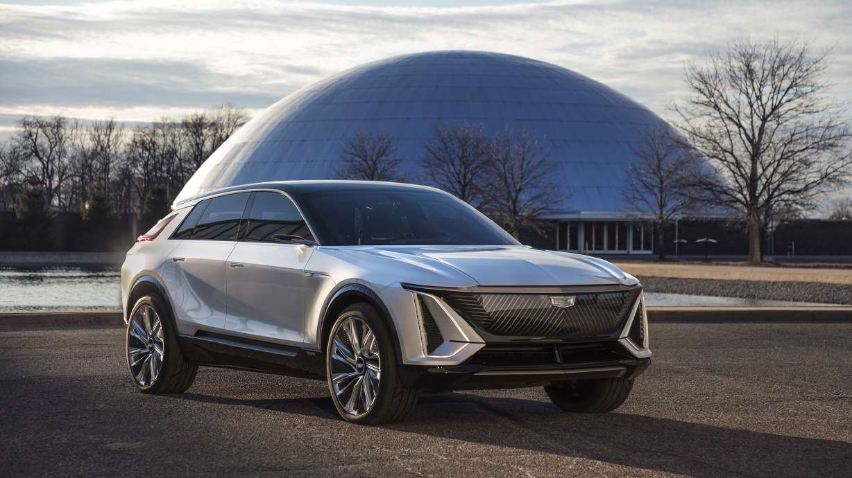 Cadillac says new electric SUV has features to take on Tesla