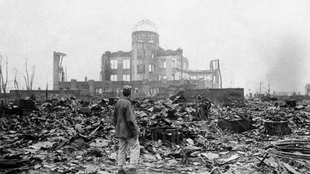 How the atomic bomb drop on Hiroshima, the end of war with Japan was covered in Utah newspapers
