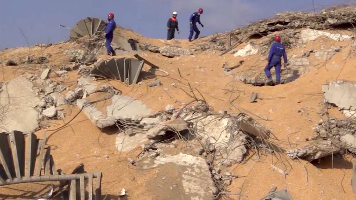 The Latest: Trump says US help on way for Beirut disaster