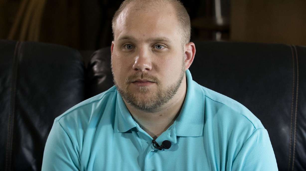 Josh Holt discusses life after his imprisonment in a Venezuelan jail during an interview at his Riverton home on Thursday, June 21, 2018.