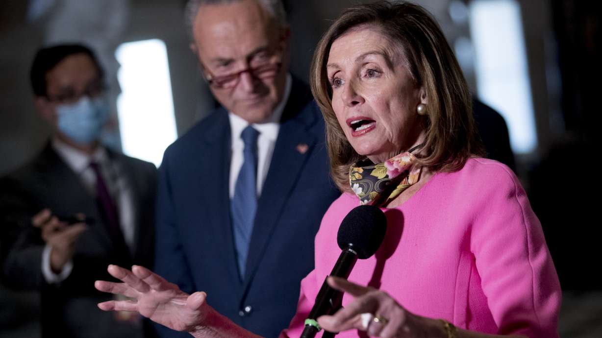 In virus talks, Pelosi holds firm while Mnuchin wants a deal