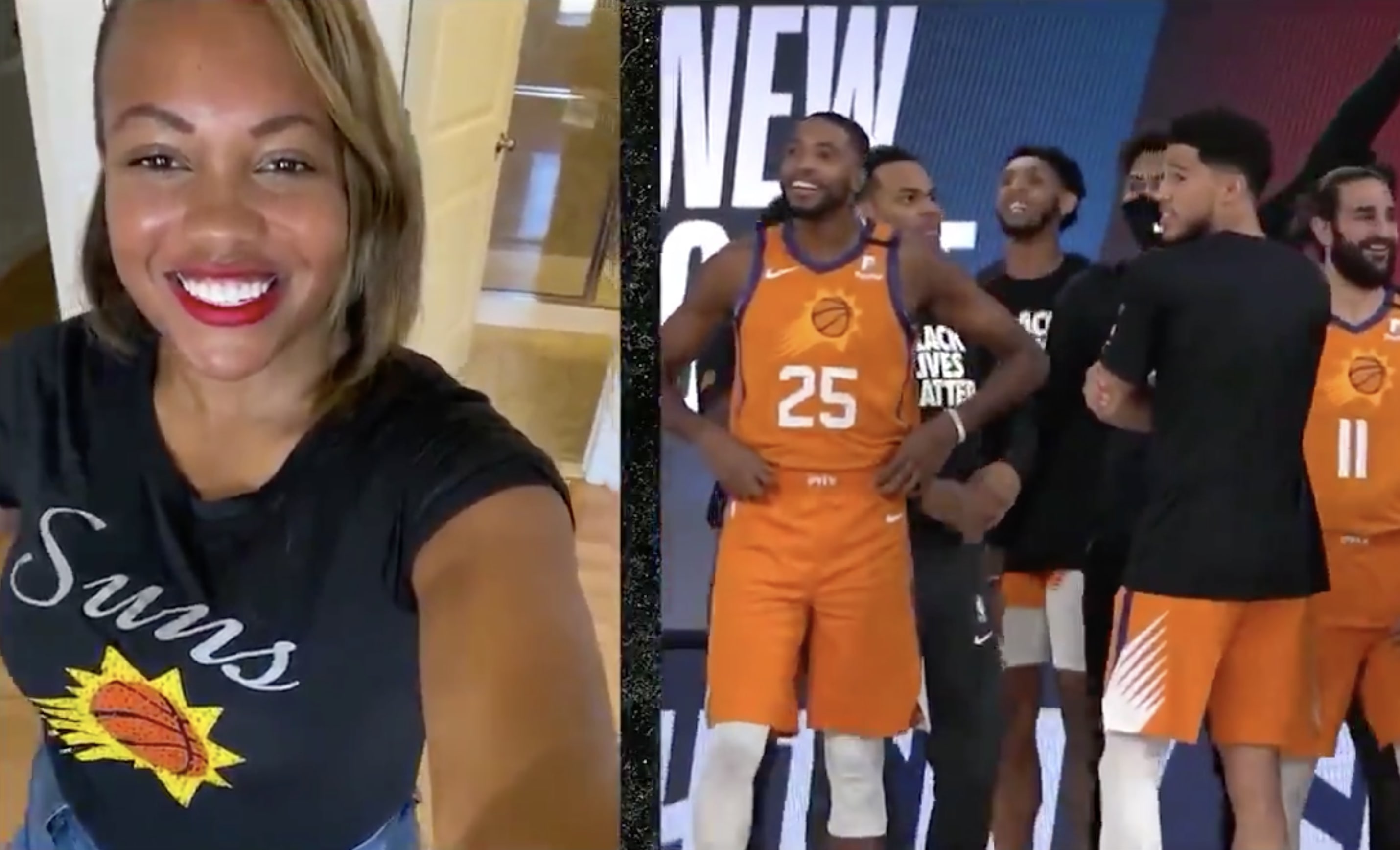 Have You Seen This? The Suns surprise players with the perfect starting lineup announcements