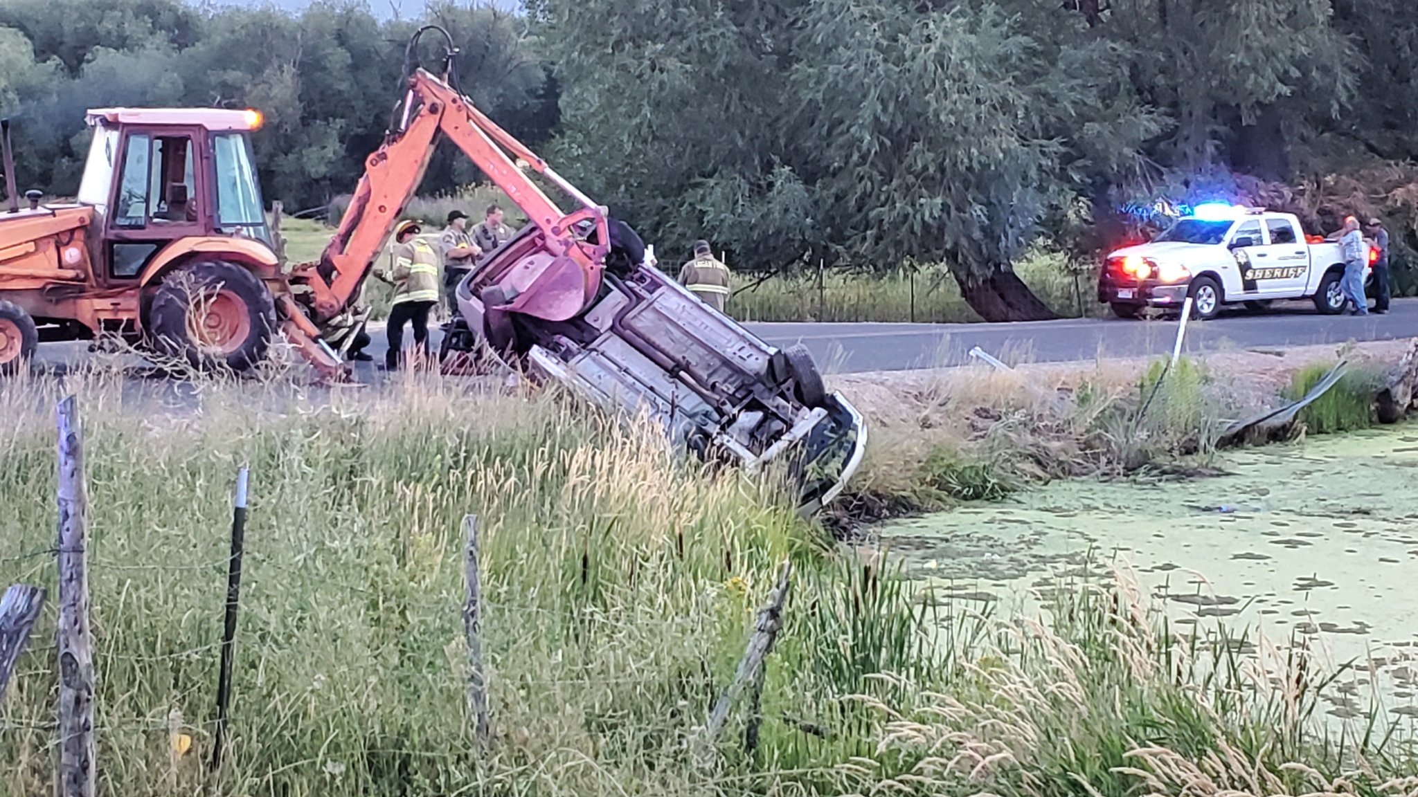 Woman killed in crash into Cache County pond