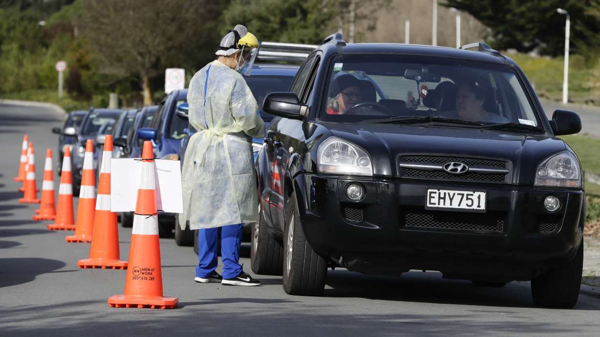 The Latest: S Korea concerned as new cases spike above 100