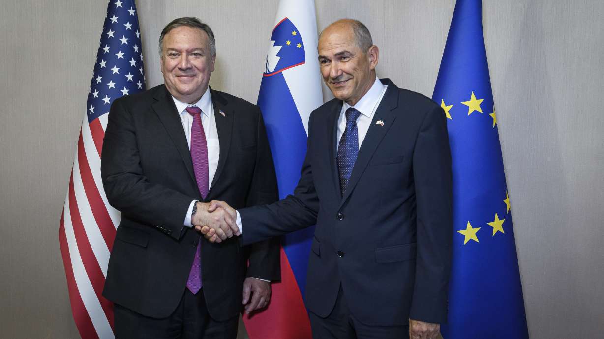 Pompeo, in Slovenia, pushes 5G security, warns about China