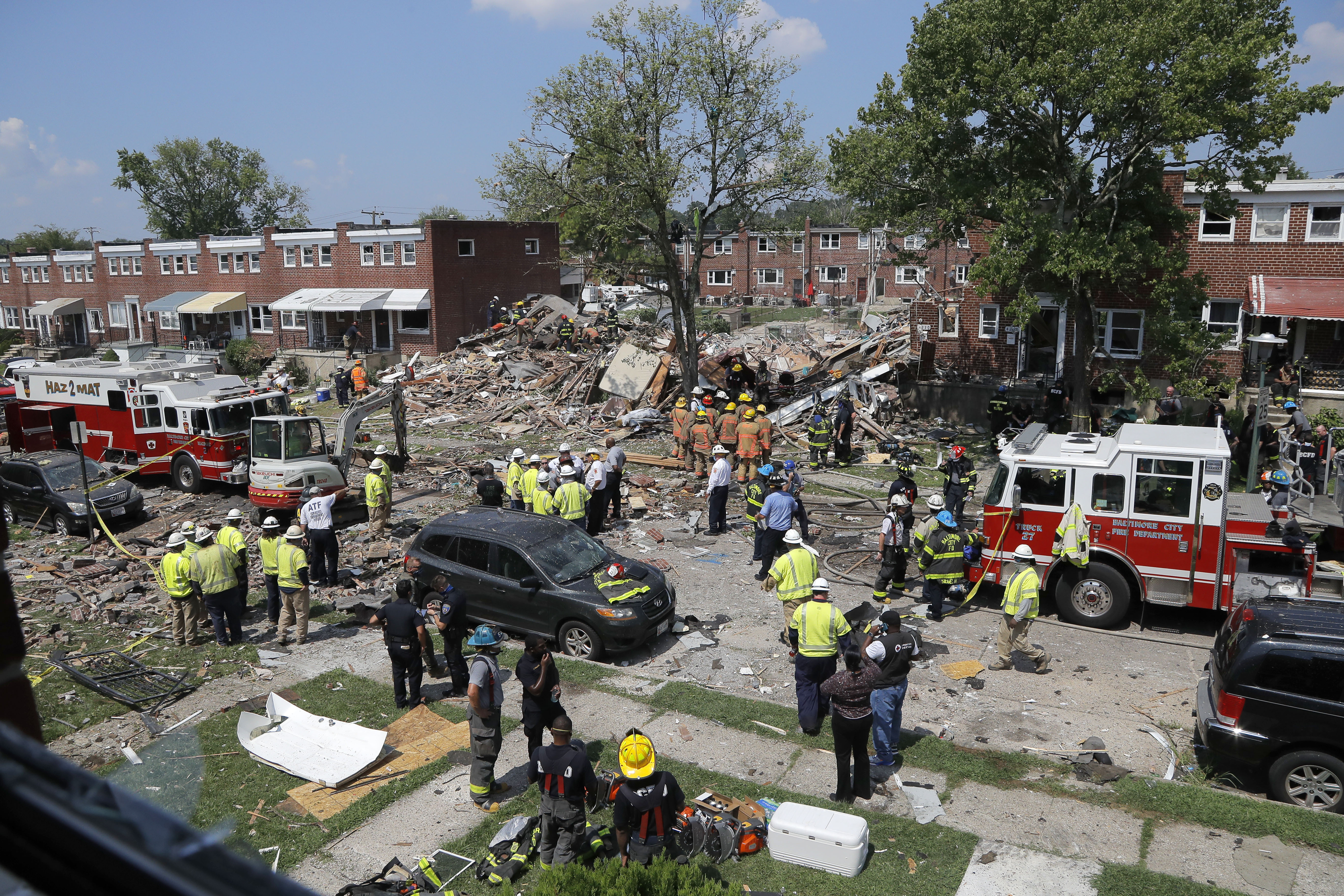 Utility says equipment not to blame for Baltimore explosion