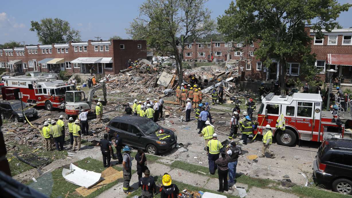 Utility says equipment not to blame for Baltimore explosion