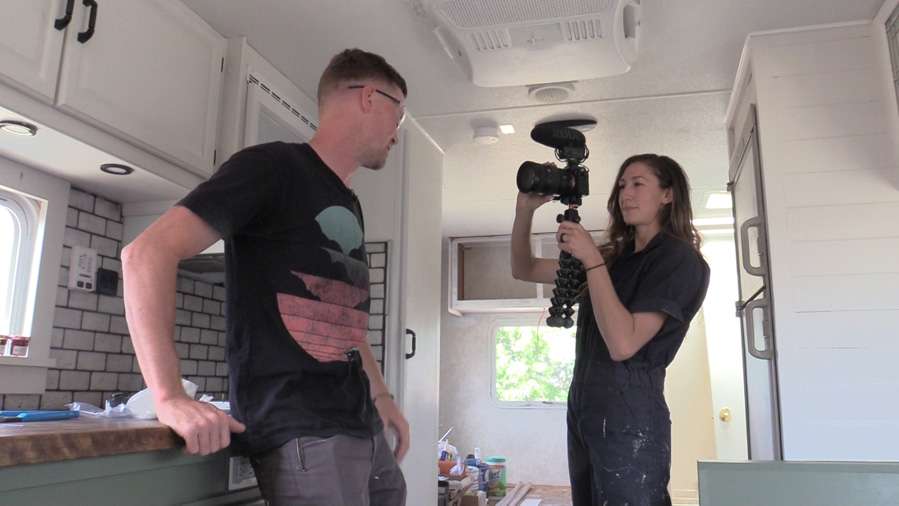 Allie Miraglia videos Trent Childs.