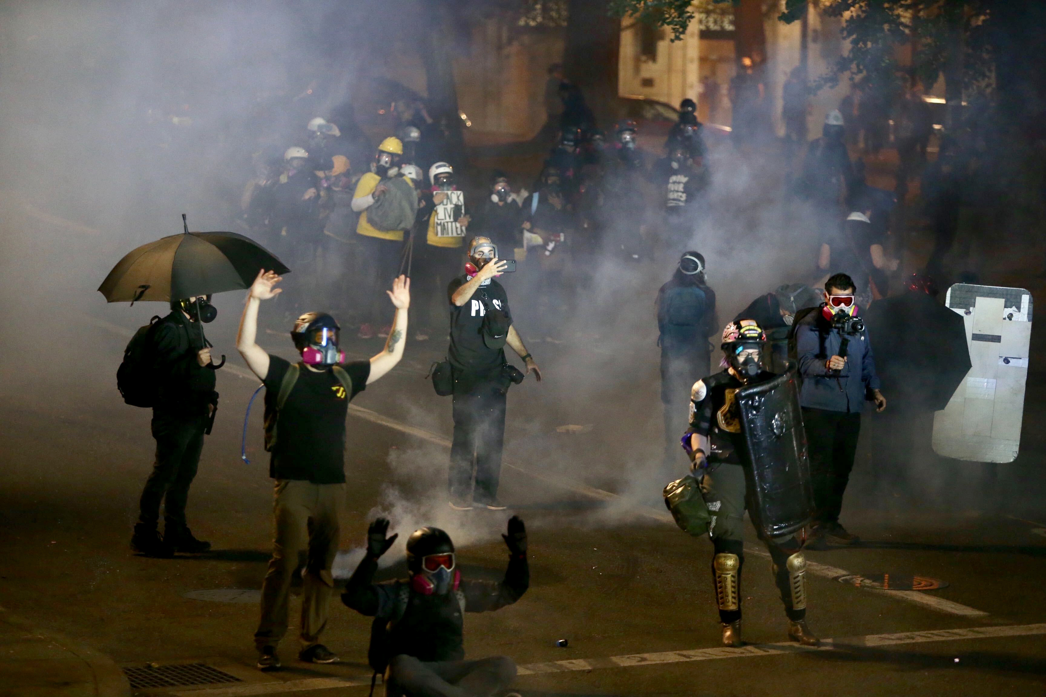 State police exit Portland after 2 weeks of protest duty