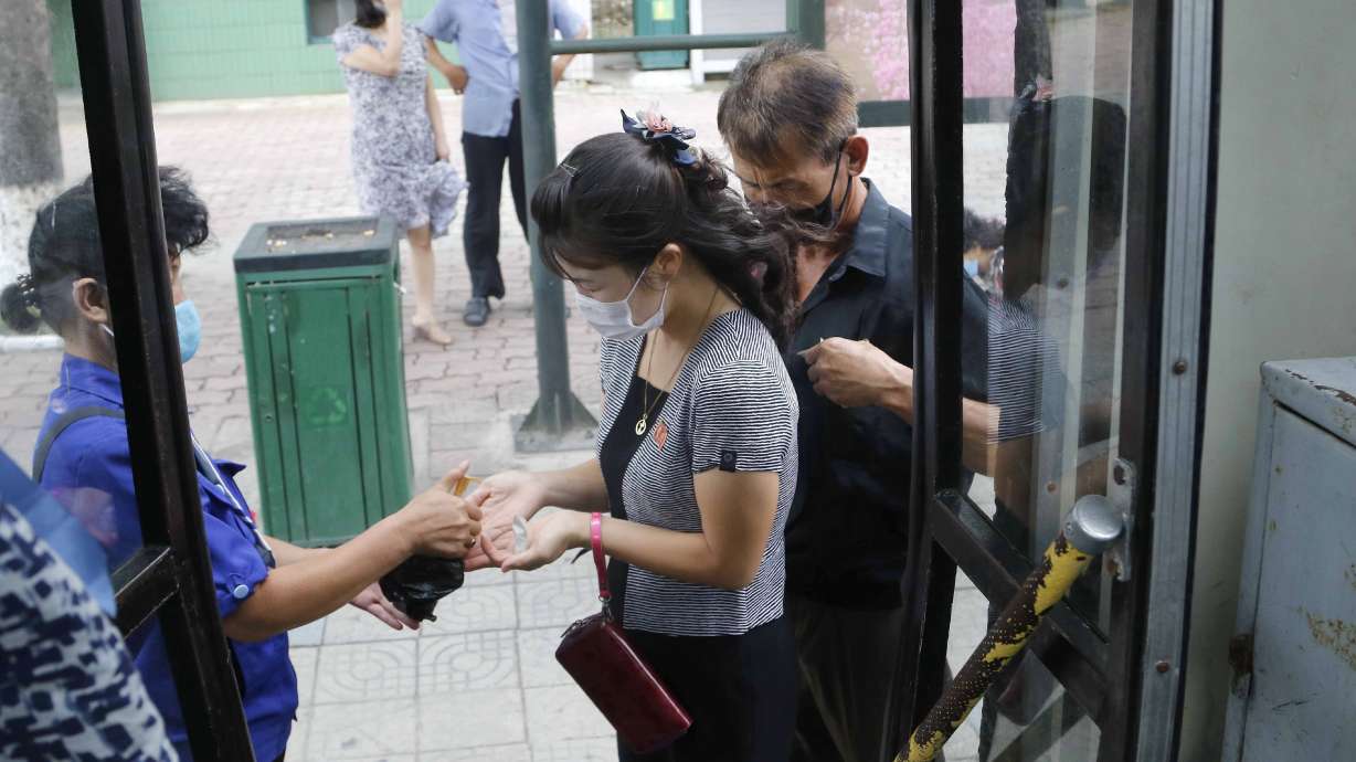 North Korea lifts lockdown in city, rejects flood, virus aid