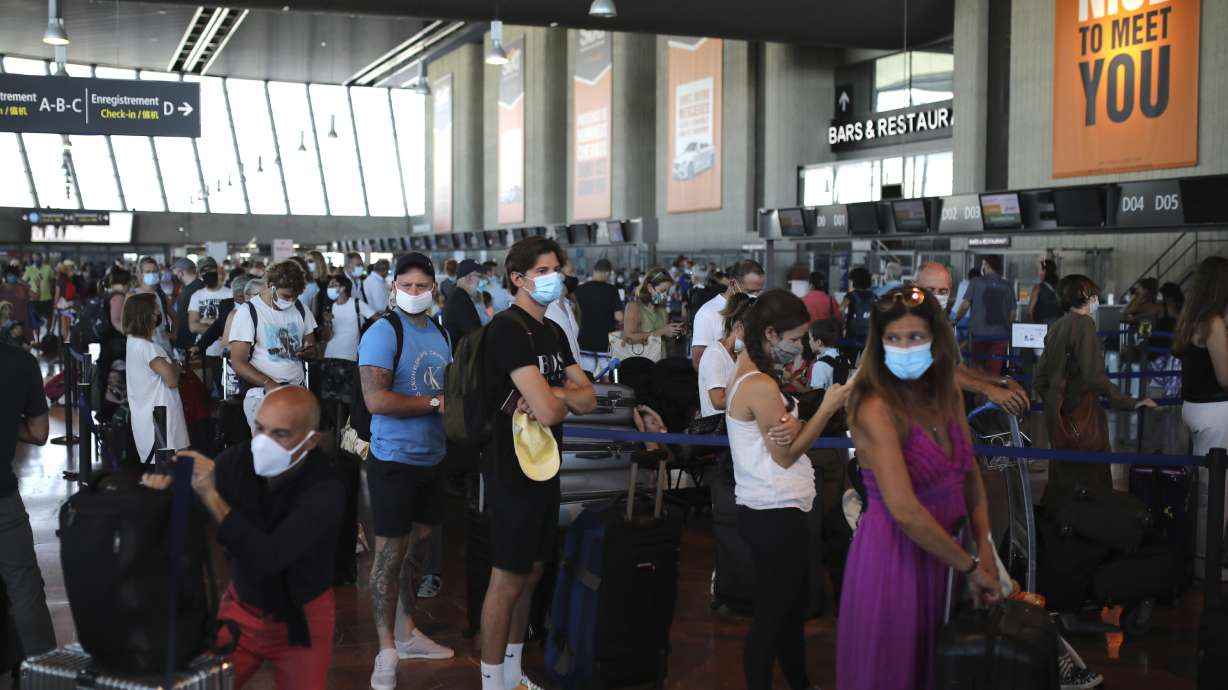 By sea, rail or by air, Brits scramble to get out of France