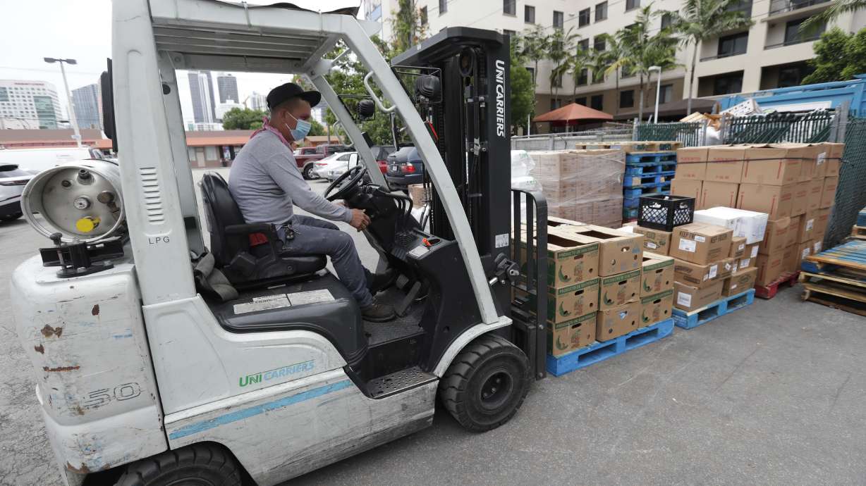 US productivity rises 7.3% as hours worked are nearly halved